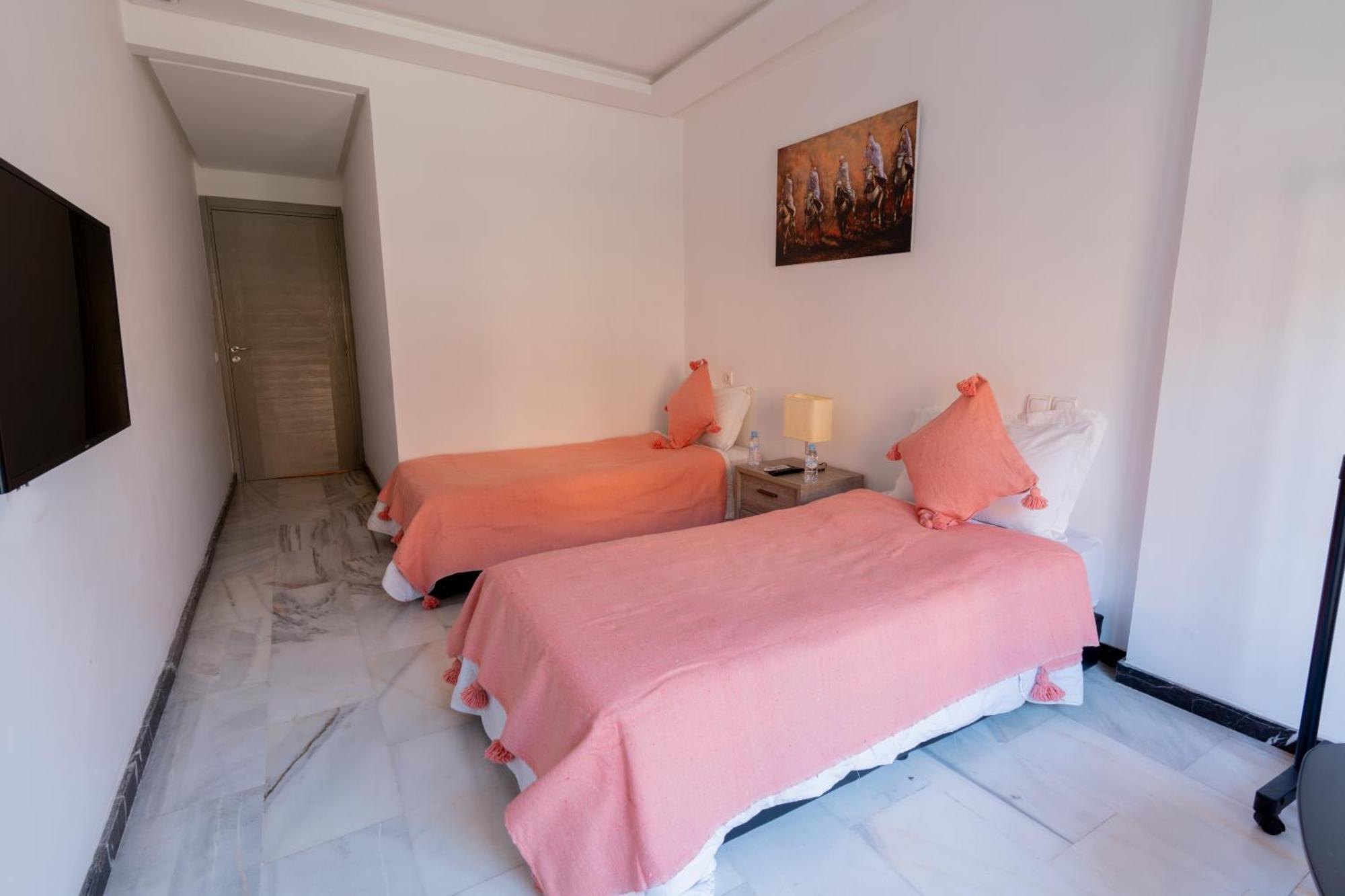 Bel Appartement Au Coeur De Gueliz マラケシュ エクステリア 写真