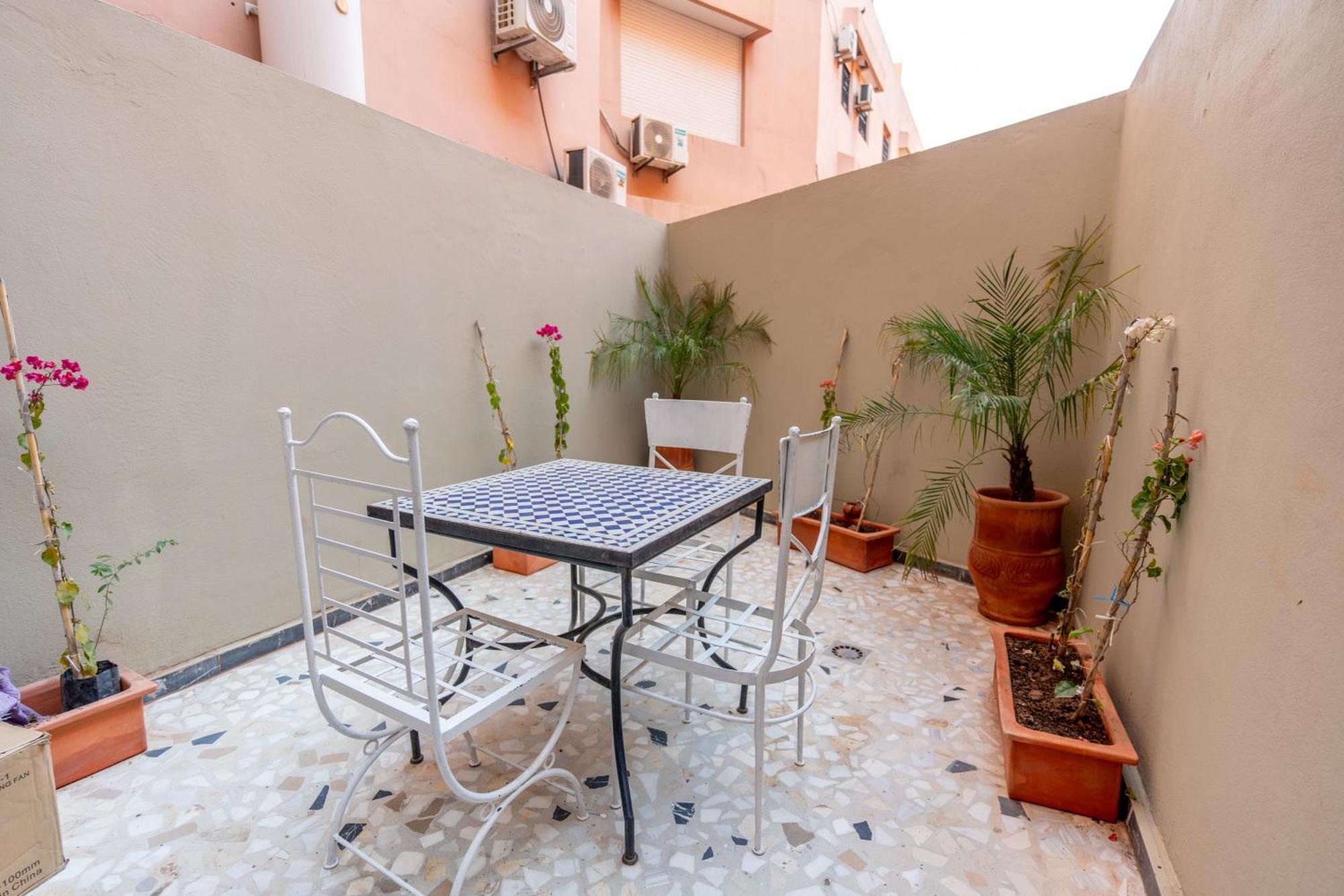 Bel Appartement Au Coeur De Gueliz マラケシュ エクステリア 写真